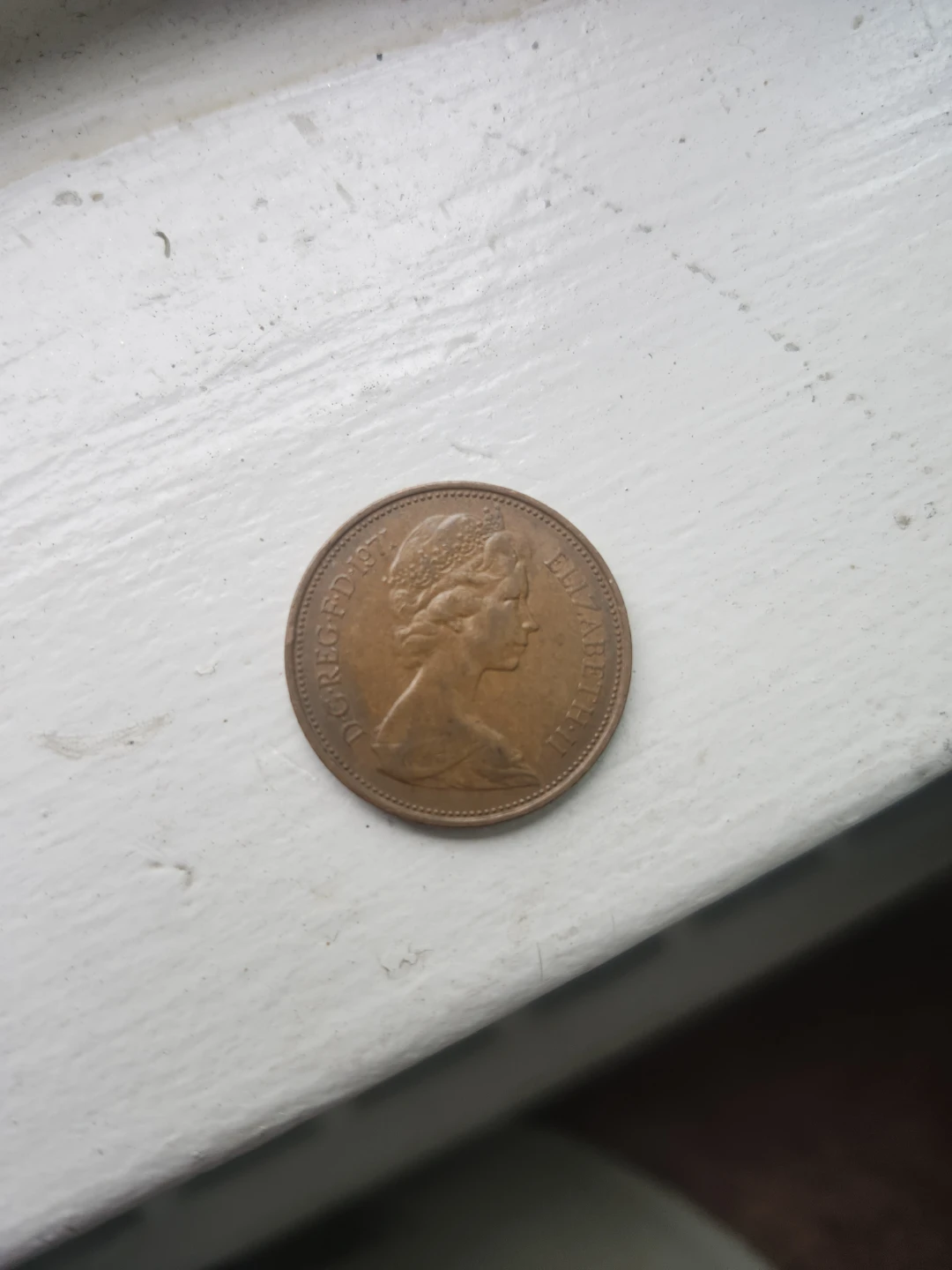 1977 2 New Pence Coin - Elizabeth II