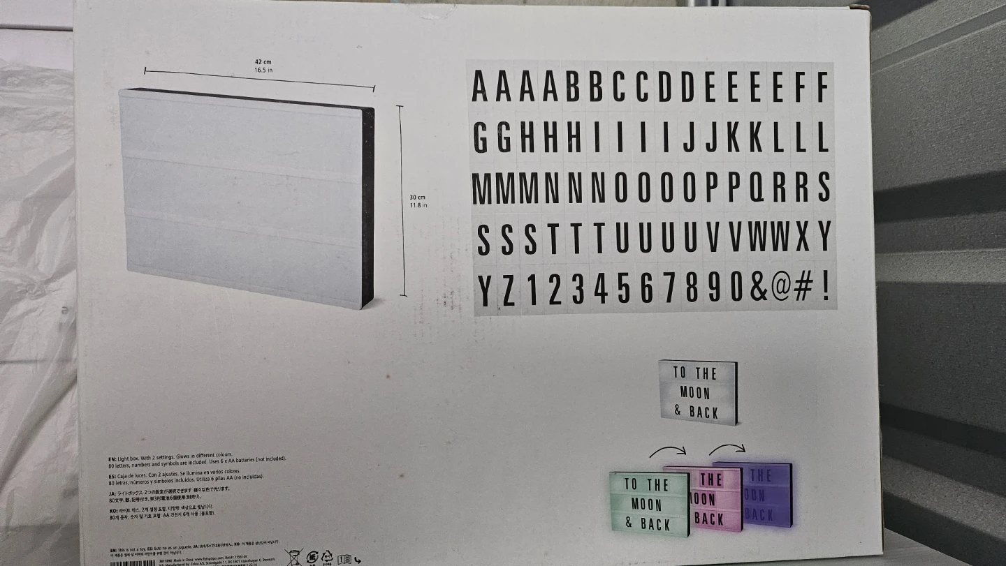Brand New Light Box With 2 Settings - photo 2