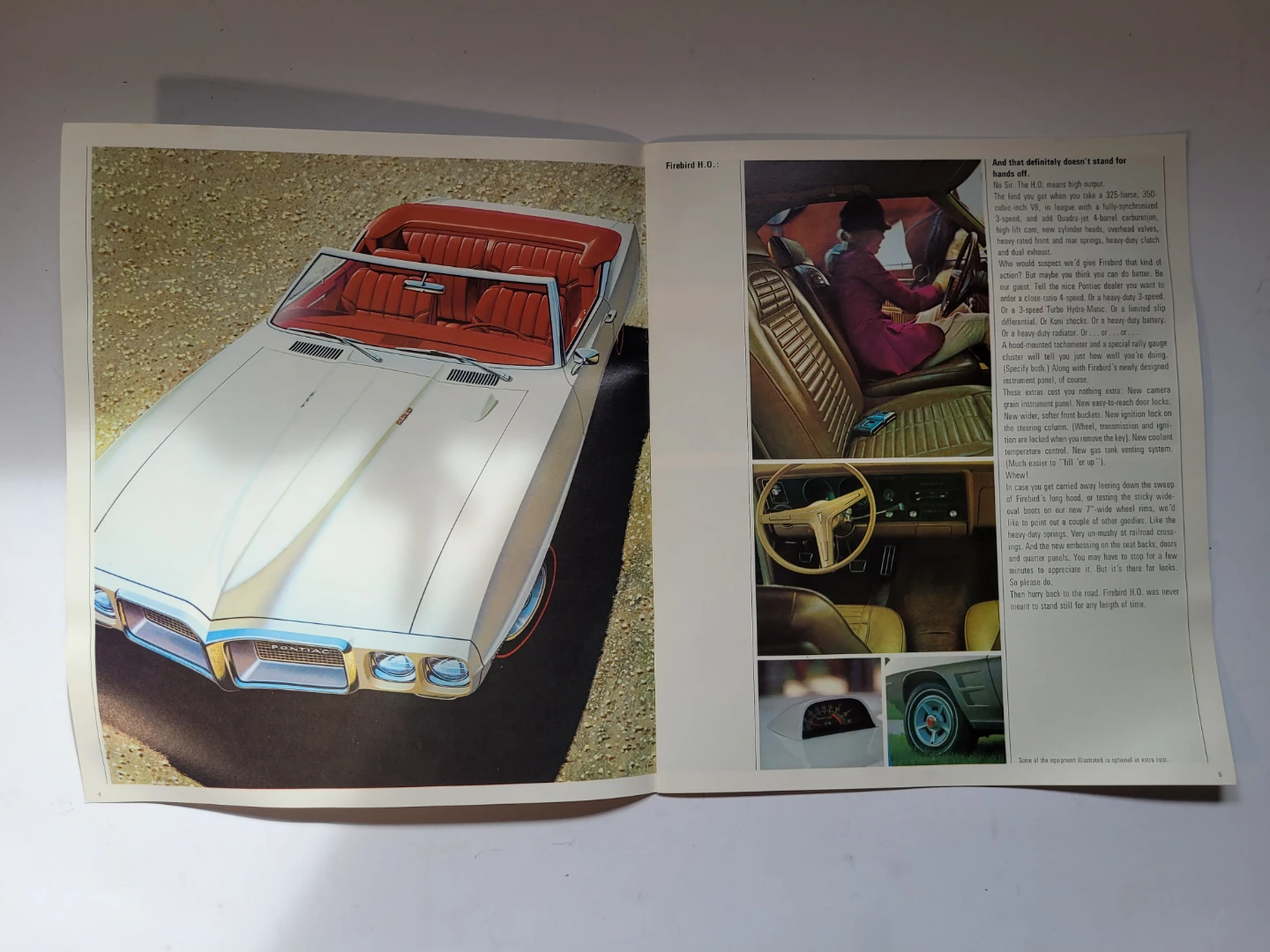 '69 Pontiac Firebird & GTO Brochure - photo 4