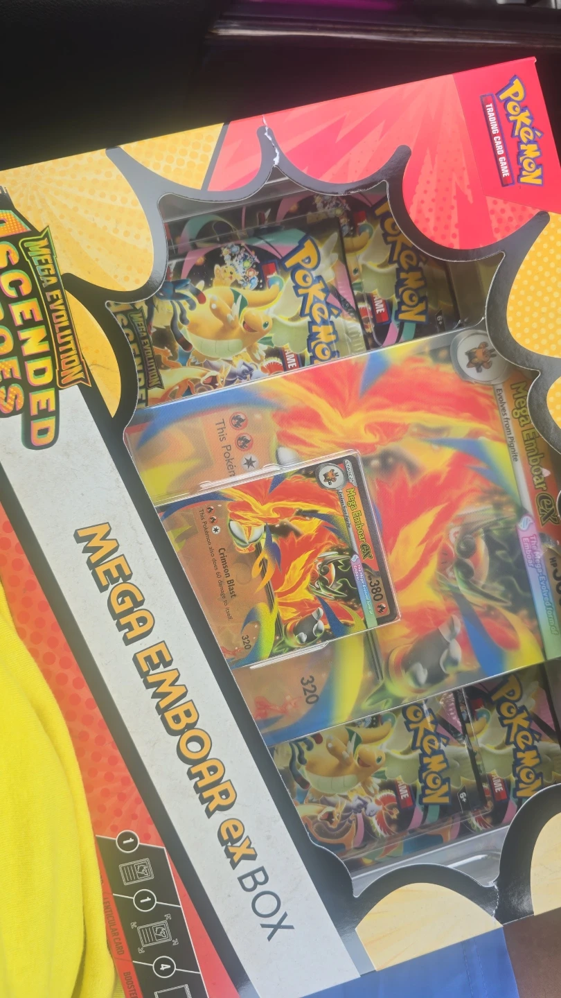 Pokemon TCG Mega Emboar EX Box - photo 3
