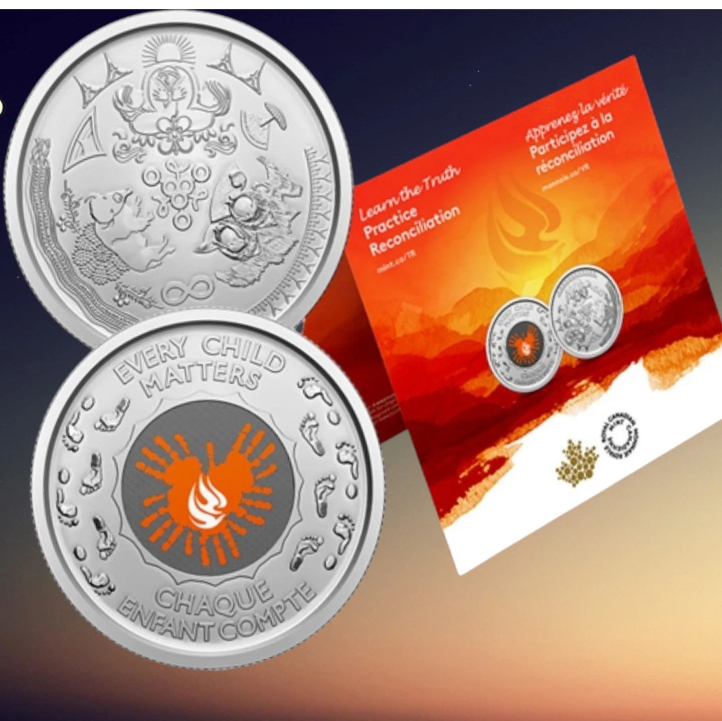 Royal Canadian Mint "Every Child Matters" Coin