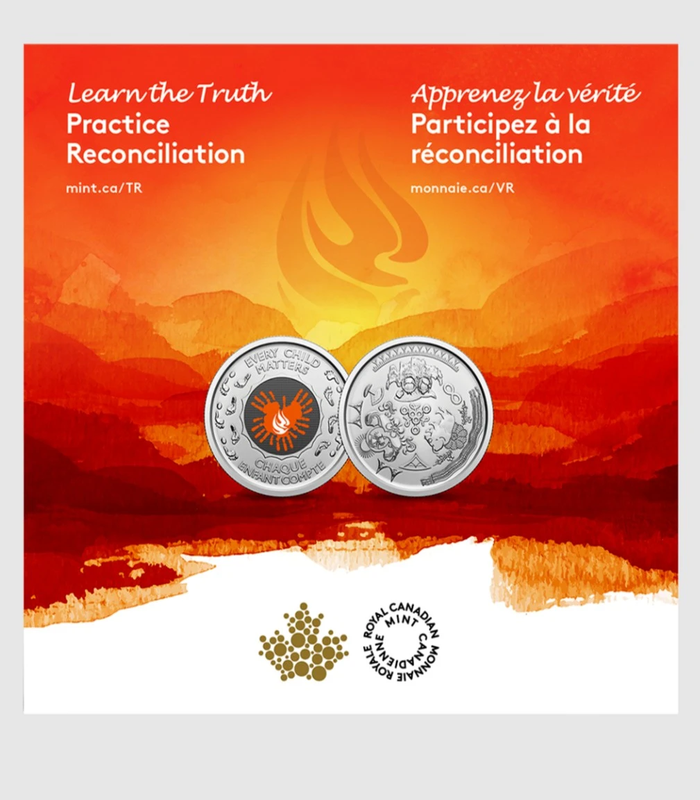 Royal Canadian Mint "Every Child Matters" Coin - photo 4