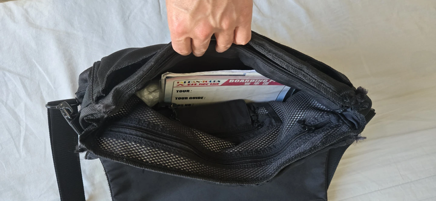 TUMI Black Messenger Bag - photo 3