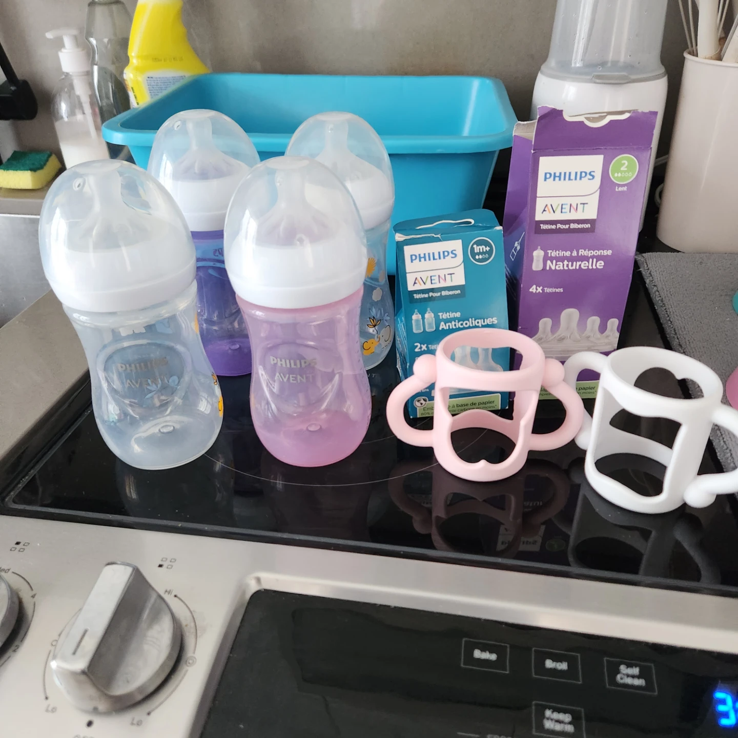 2Comotomo, 2 Oberni and 5 Avent baby bottles - photo 5