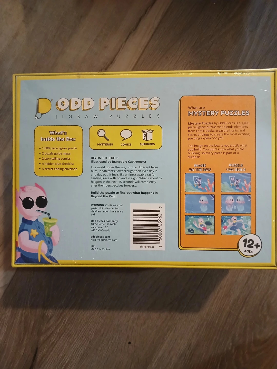 Odd Pieces Jigsaw Puzzle - Beyond the Kelp - 1000 Pieces, sealed - photo 2