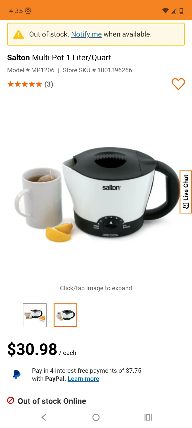 Salton Multipot Multi-Cooker MP1206 - photo 2