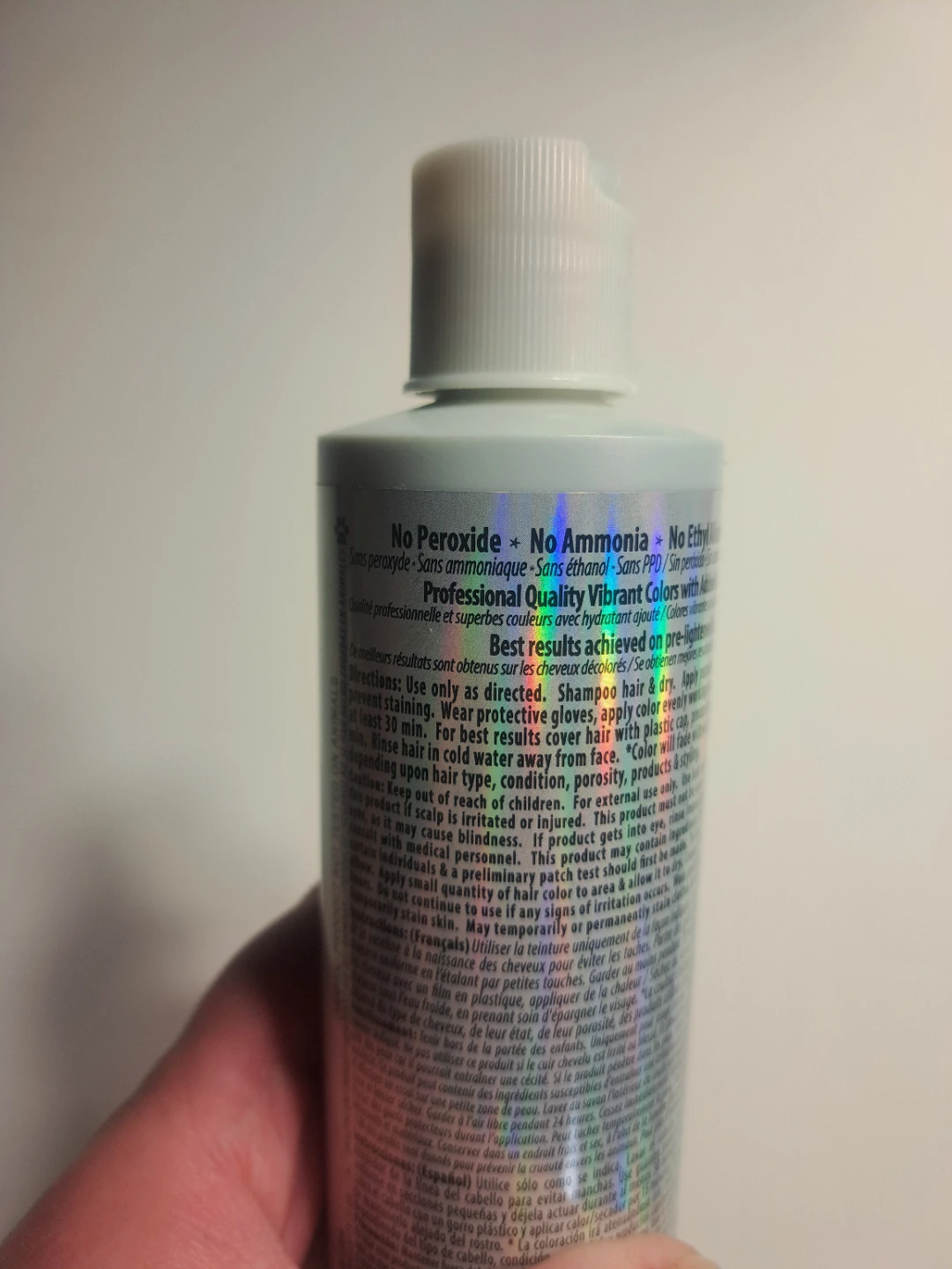Arctic Fox blue hair dye, mixing bowl, and brush, unopened - photo 4