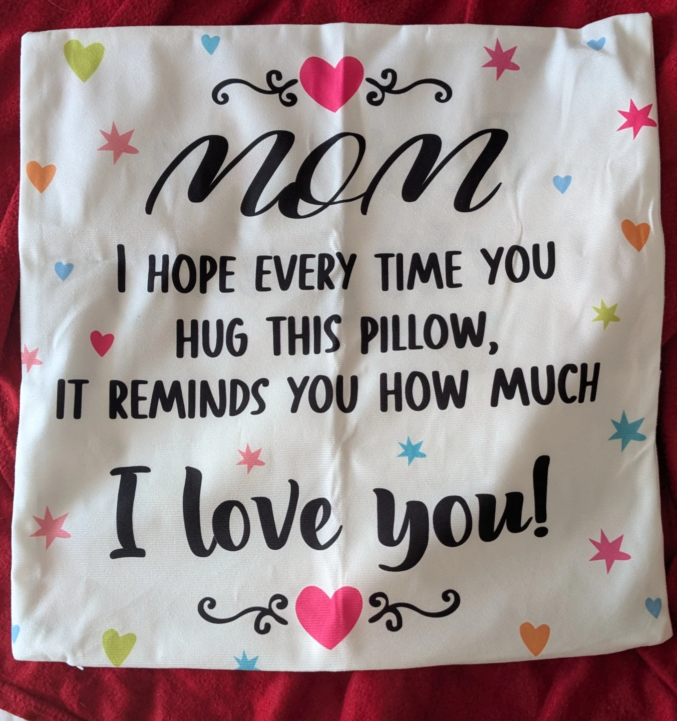 Mom Pillow Cover - Best Mom in the Galaxy