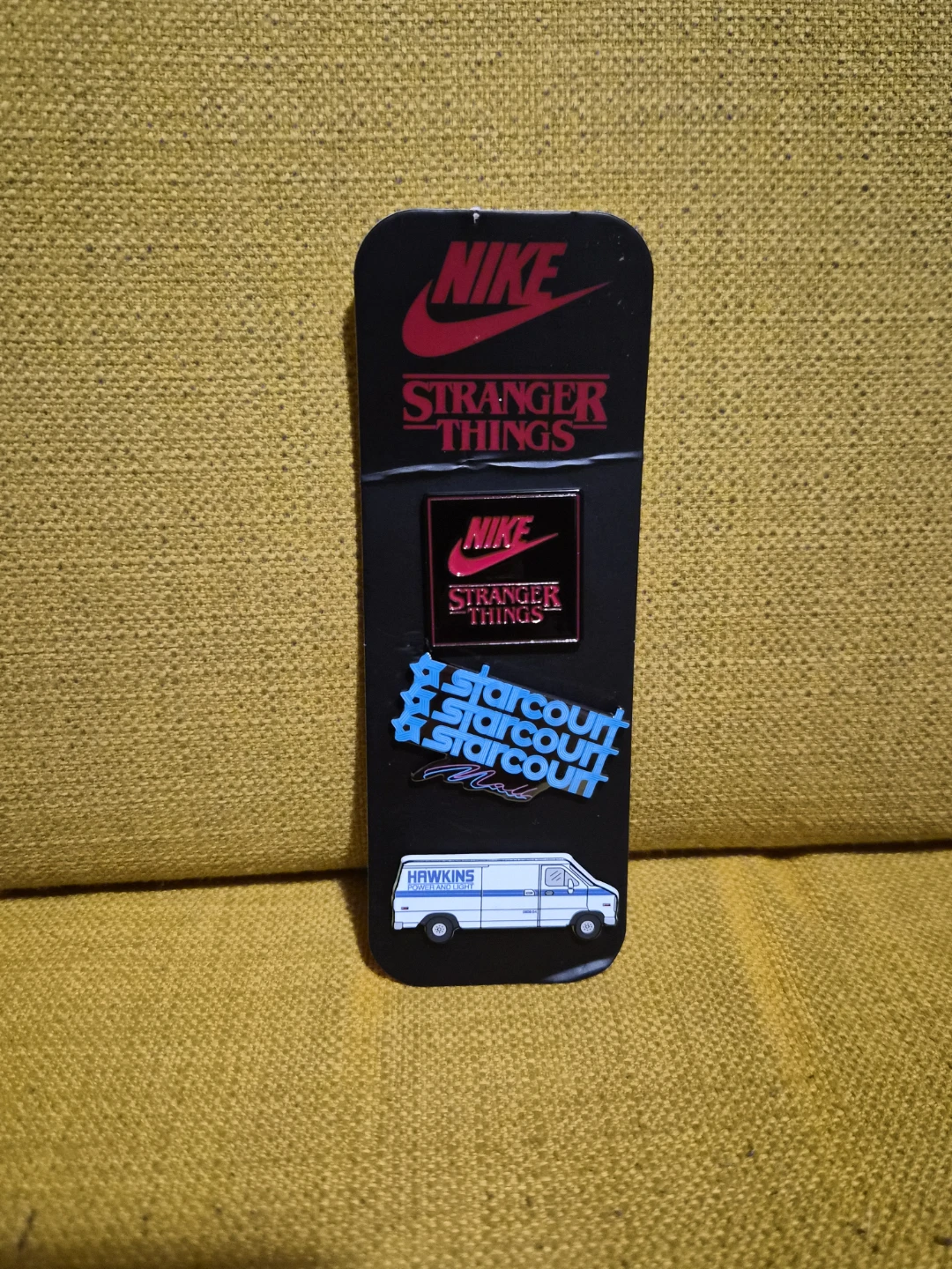 Stranger Things Nike Enamel Pins Set