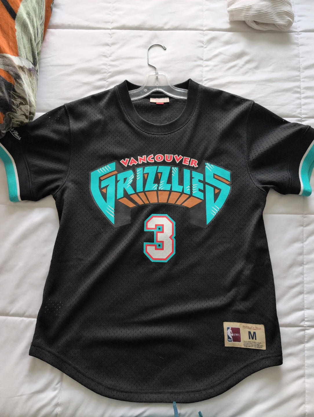 Vancouver Grizzlies Mitchell & Ness Jersey #3 Abdur-Rahim Size M