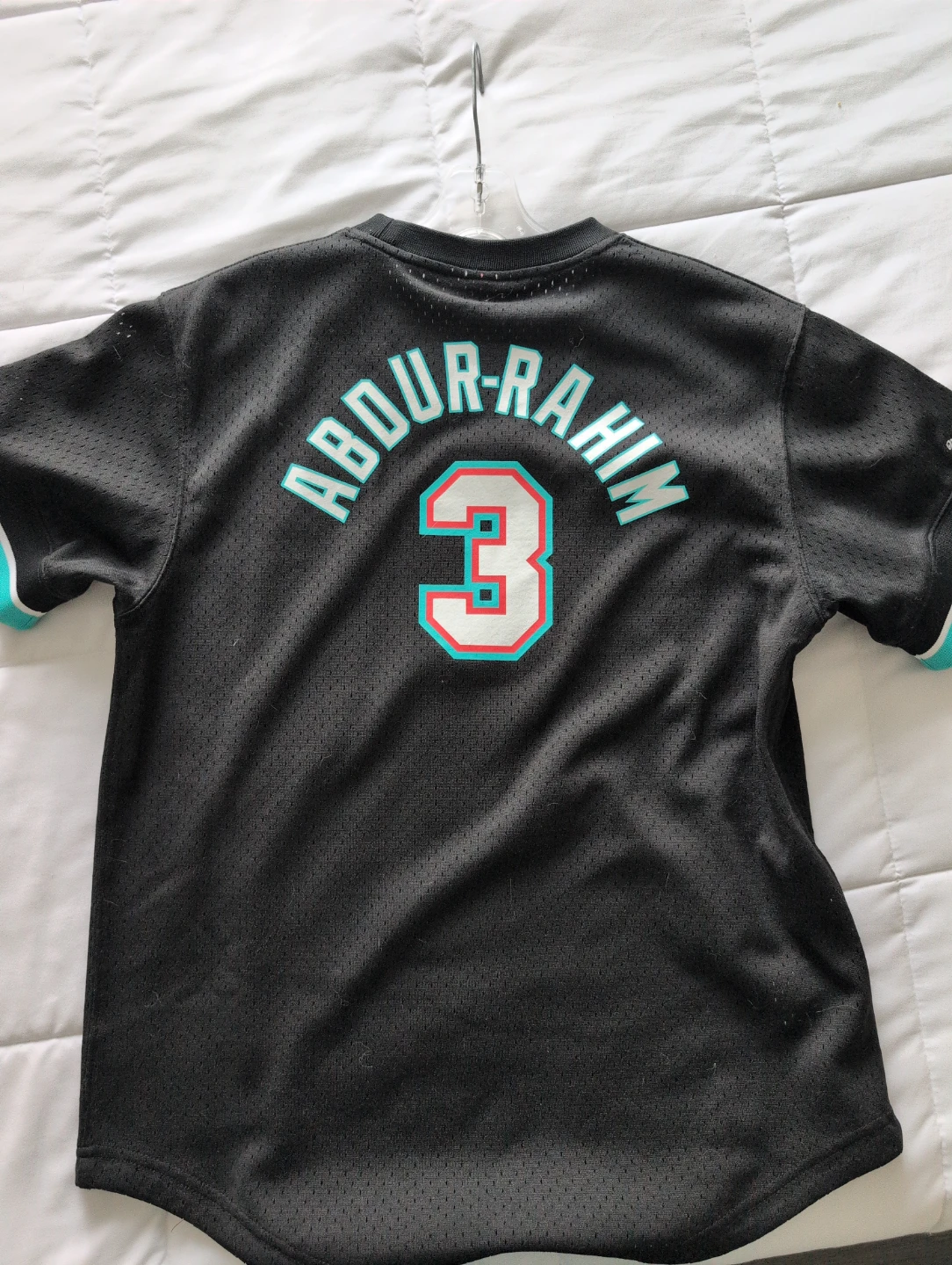 Vancouver Grizzlies Mitchell & Ness Jersey #3 Abdur-Rahim Size M - photo 2
