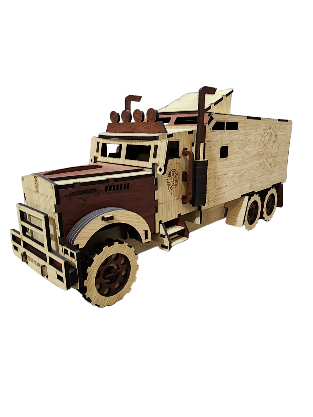 Wooden Model Truck Toy