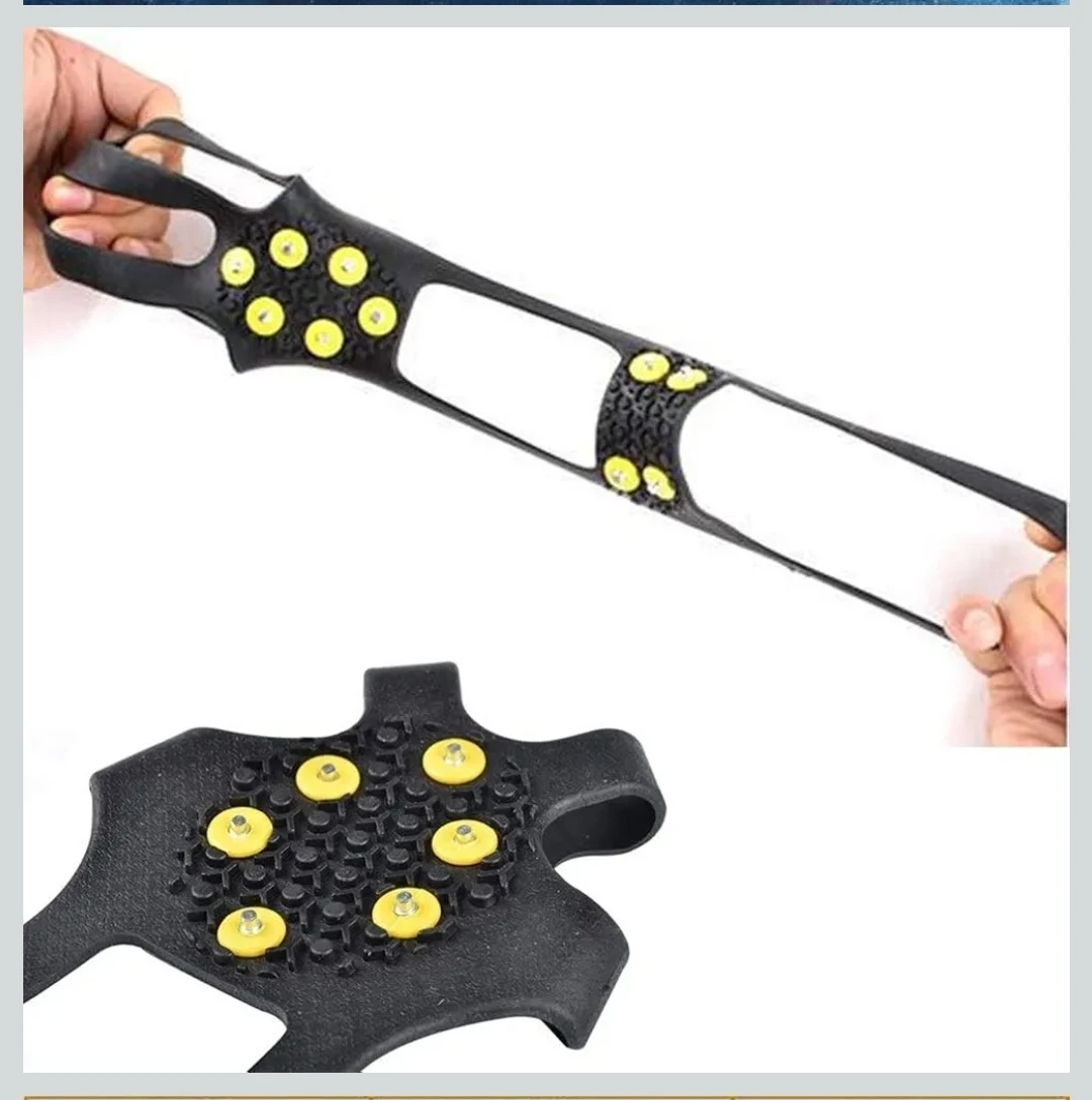 Crampons Ice Cleats Traction Snow Grips Size L - photo 2