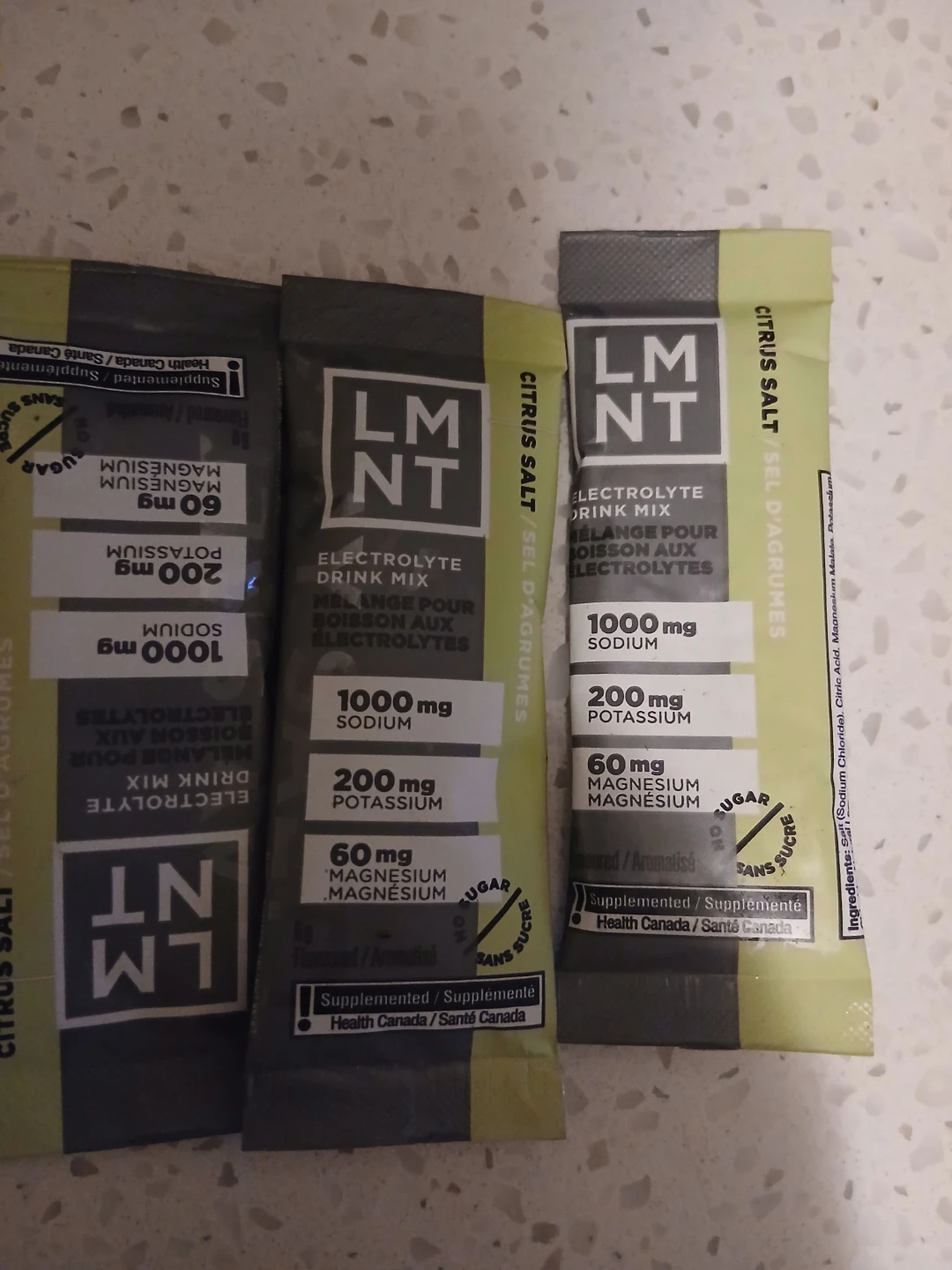 LMNT Electrolyte Drink Mix - Citrus Salt (3 Packets)