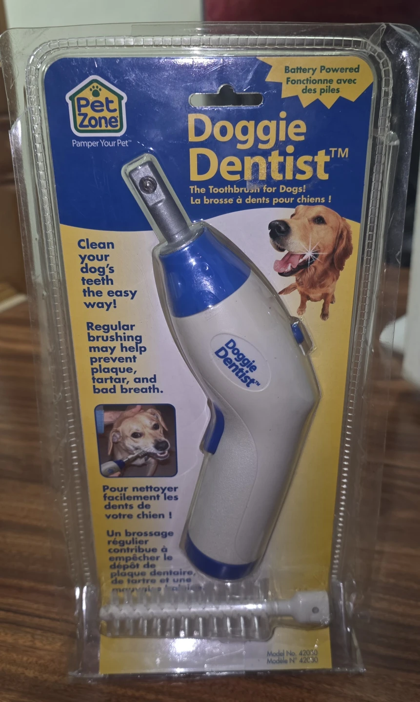 Pet Zone Doggie Dentist Toothbrush for Dogs - photo 2