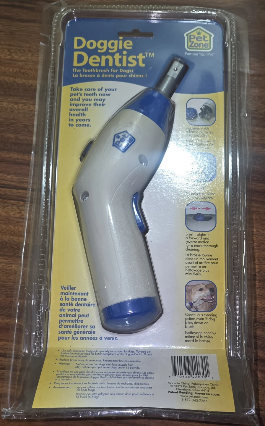 Pet Zone Doggie Dentist Toothbrush for Dogs - photo 3
