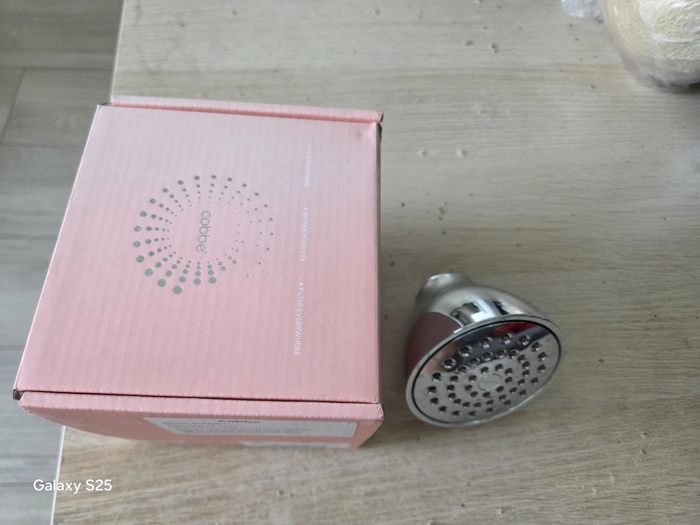 Cobbe Model KDPA001 Shower Head with Filters - Chrome