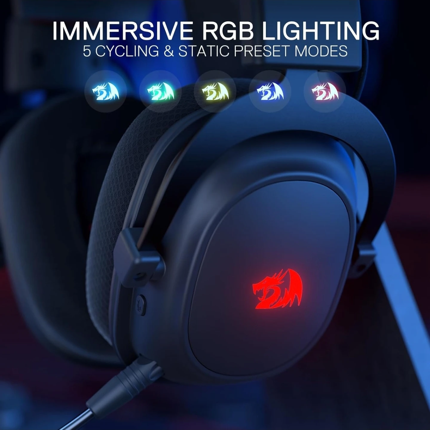 Redragon H510 PRO Wired Gaming Headset - photo 5