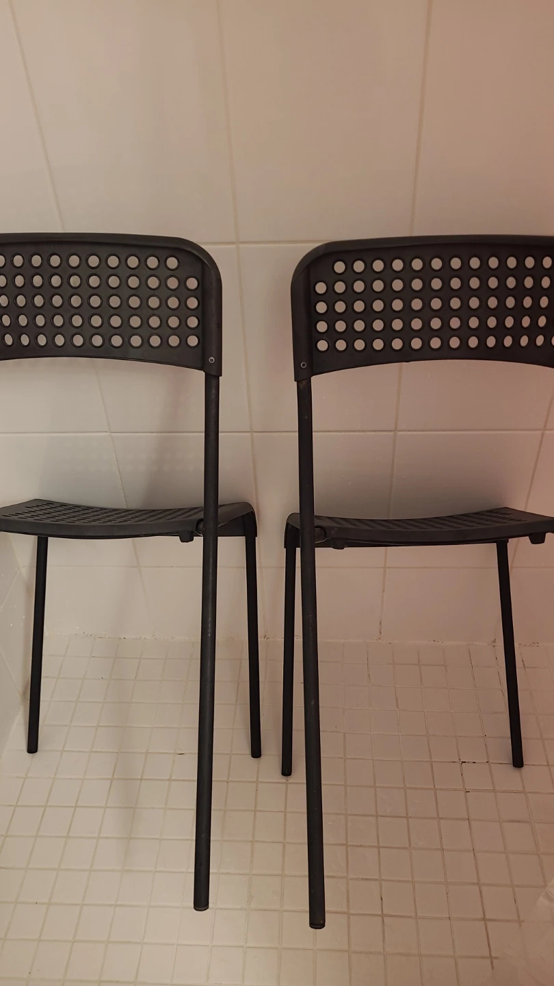 IKEA ADDE Chair - Black (2 for $25) - photo 3