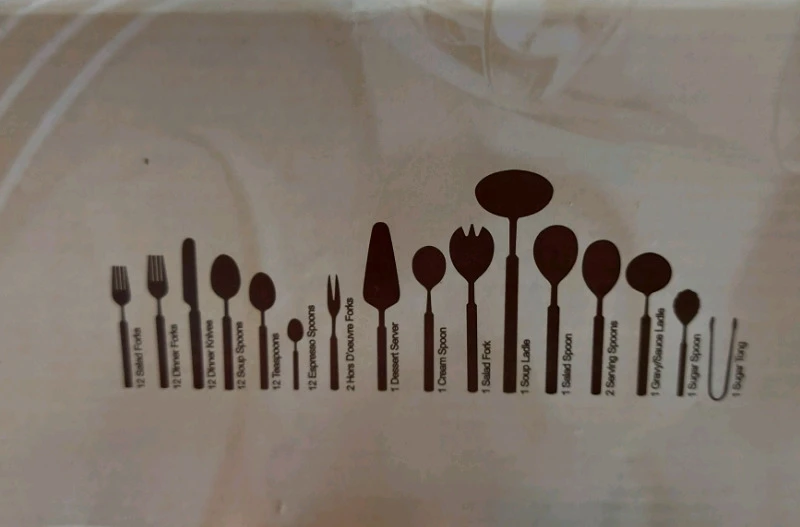 Wexford Forge Austin 84-Piece Flatware Set