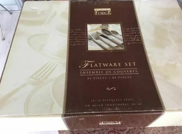 Wexford Forge Austin 84-Piece Flatware Set - photo 2