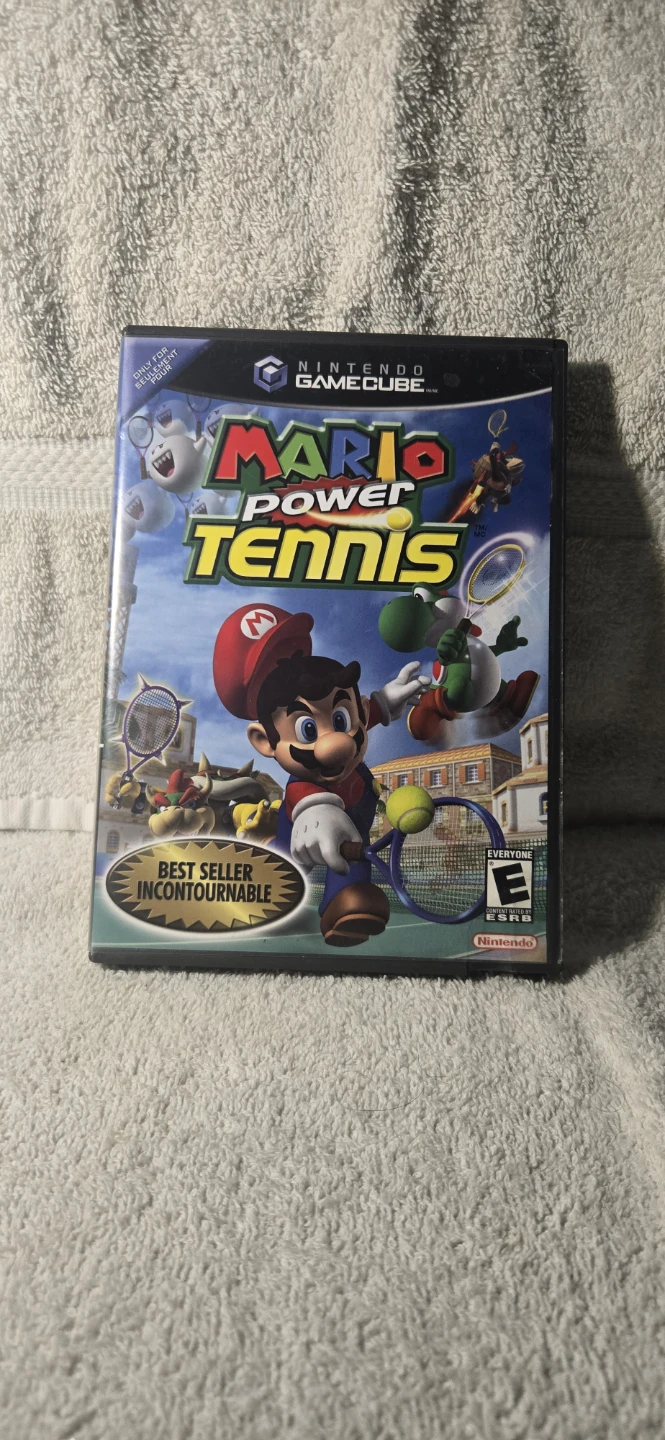 Nintendo GameCube Mario Power Tennis Game