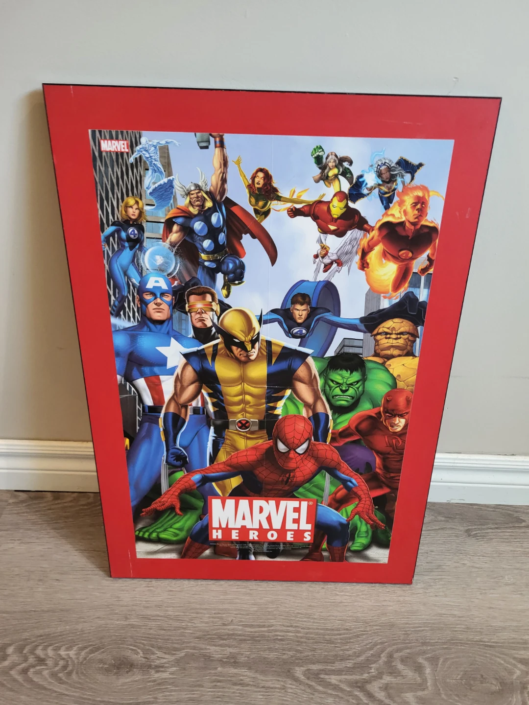 Marvel Heroes Framed Wall Art