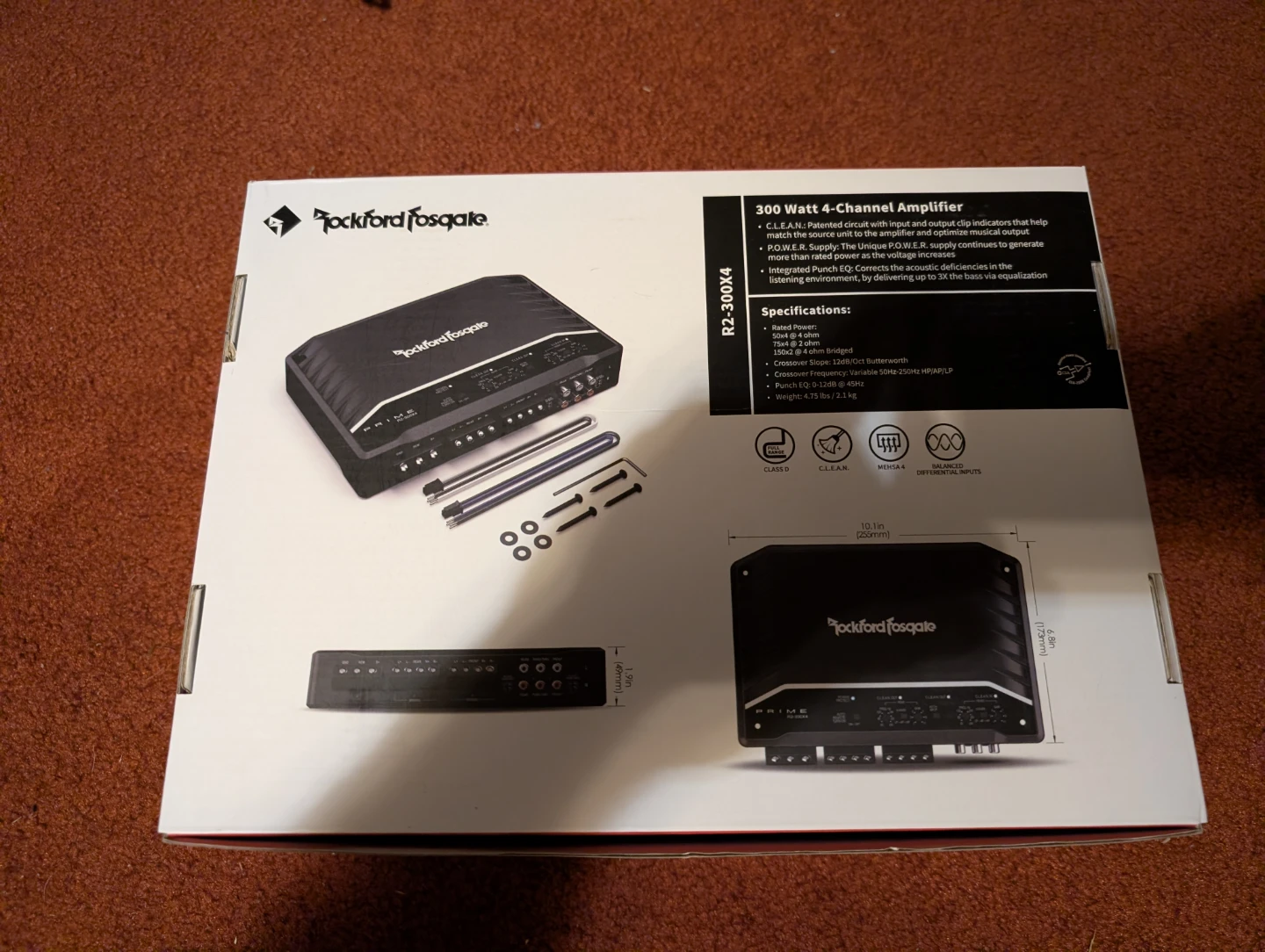 Rockford Fosgate R2-300X4 Prime 300 Watt 4-Channel Amplifier