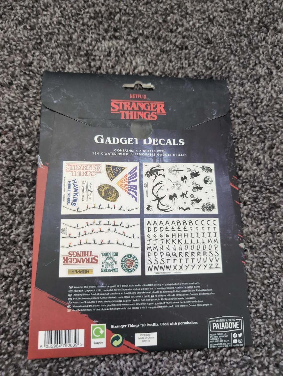 Netflix Stranger Things Gadget Decals - 134 pcs - photo 2