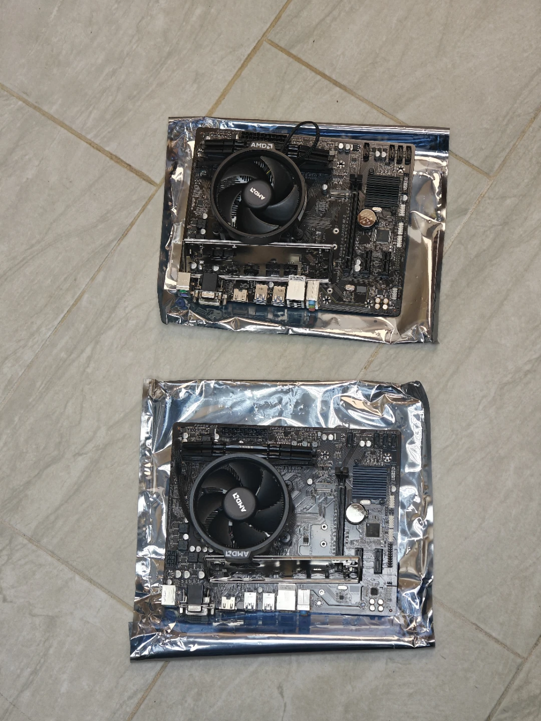 Motherboard + CPU + Cooler + RAM