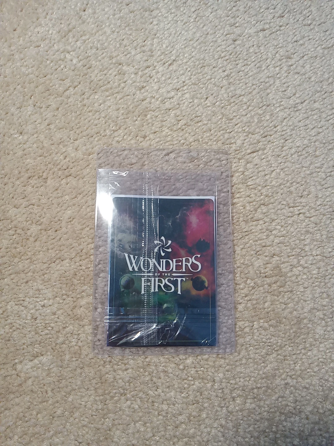 Wonders of the First Autograph Card - photo 2