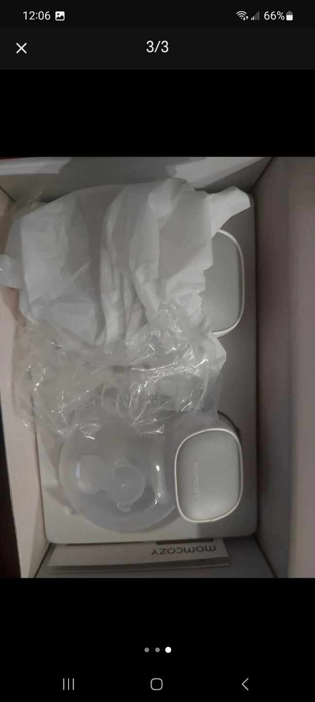 Momcozy Wearable Breast Pump 2 pack like new - photo 3