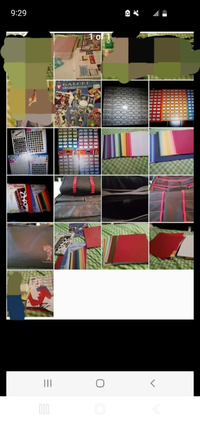SCRAPBOOK SUPPLIES (MUST GO TODAY)