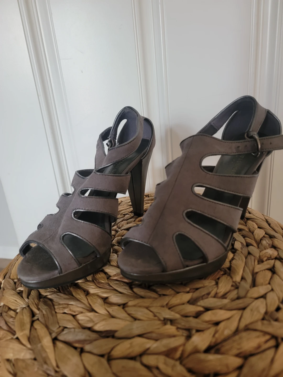 Christian Siriano for Payless Caged Heels - Grey/ Size 6.5 - photo 3
