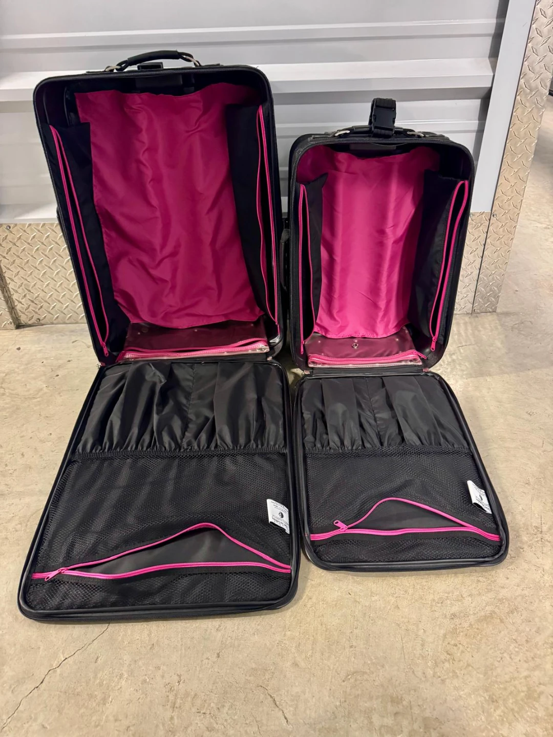DVF Black Paisley Luggage Set (2 Pieces) - photo 2