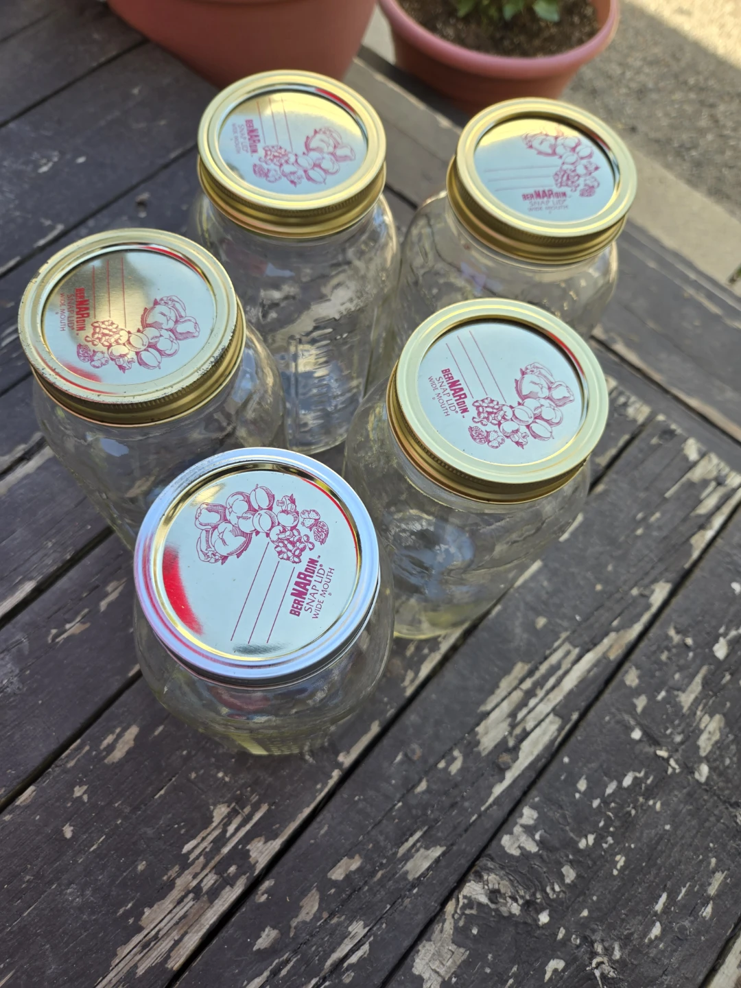 Berdardin Mason Jars - Set of 5 - photo 3