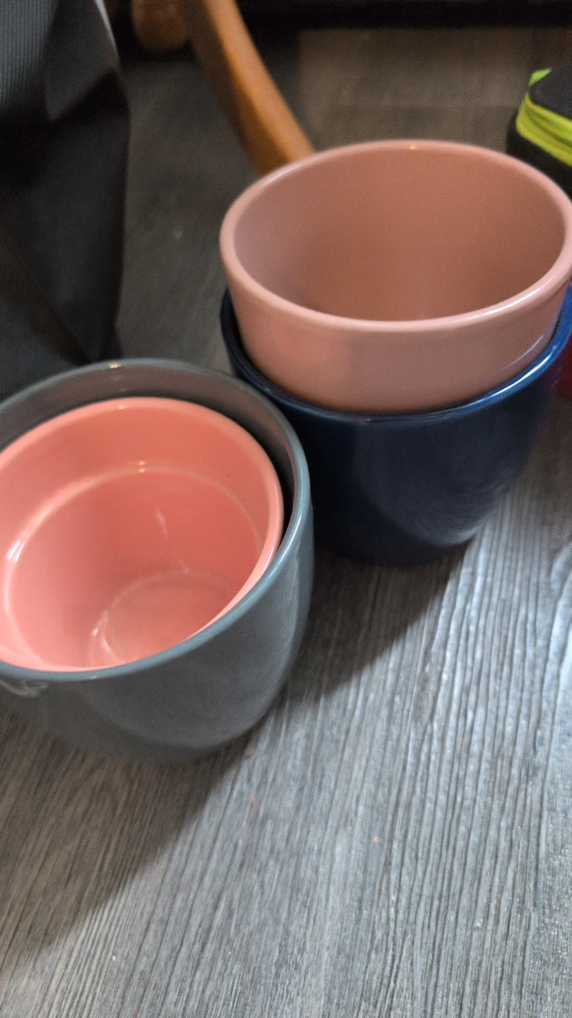 Set of 4 Coloured Pots - photo 3