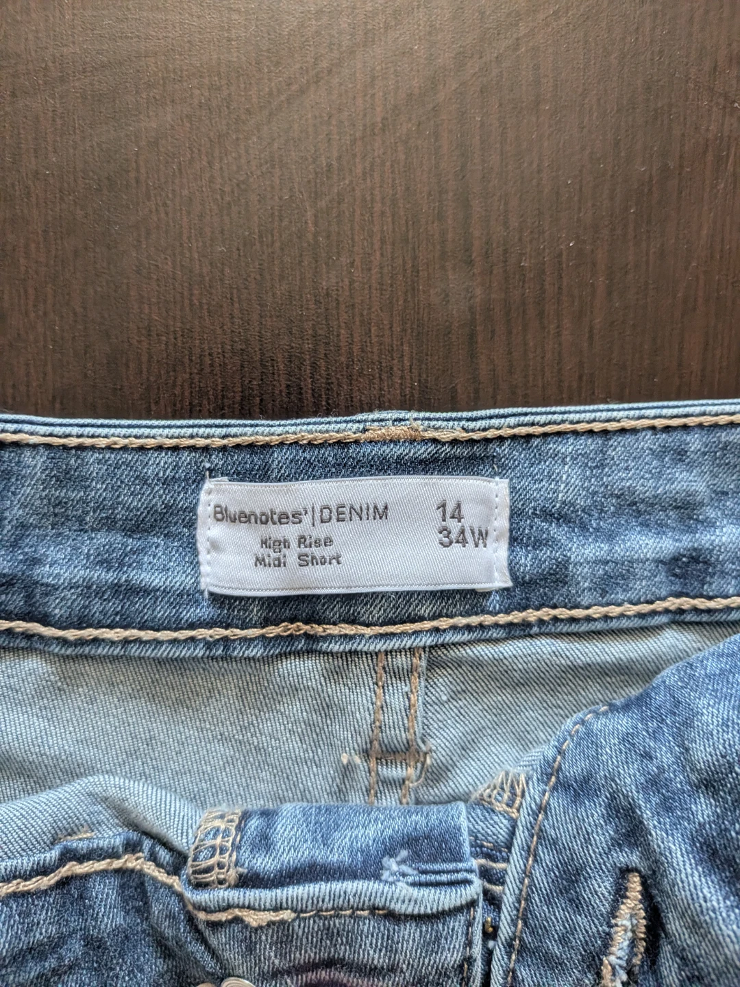 3 Denim Shorts (women's size 14) - photo 5