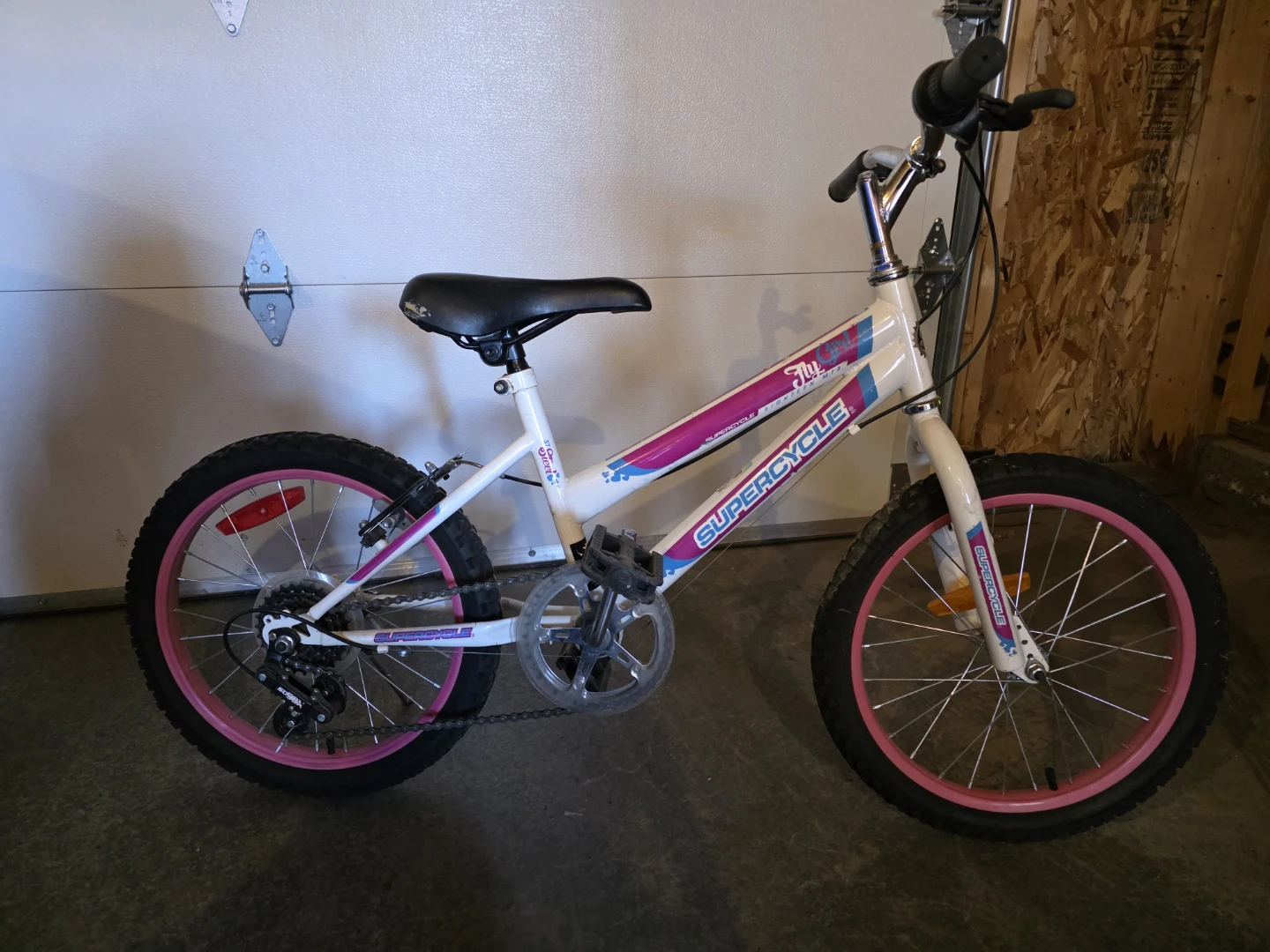 Supercycle Kids 18" Bike - White/Pink - photo 3