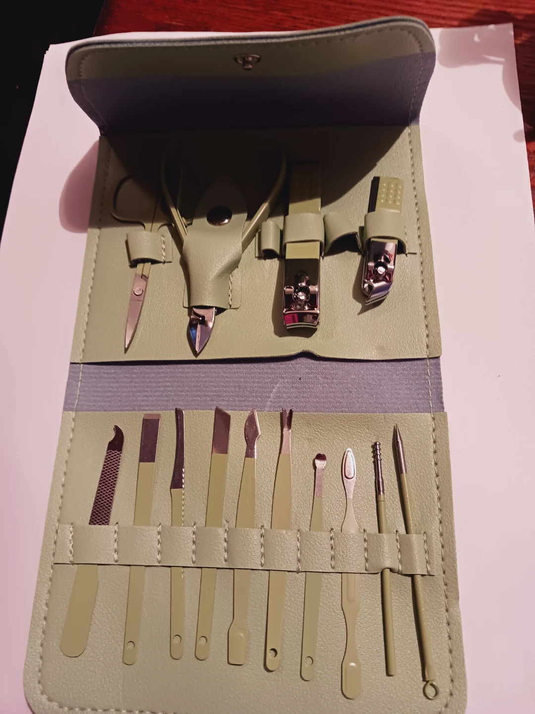 New !!! 14-piece Manicure and Pedicure Travel Set
