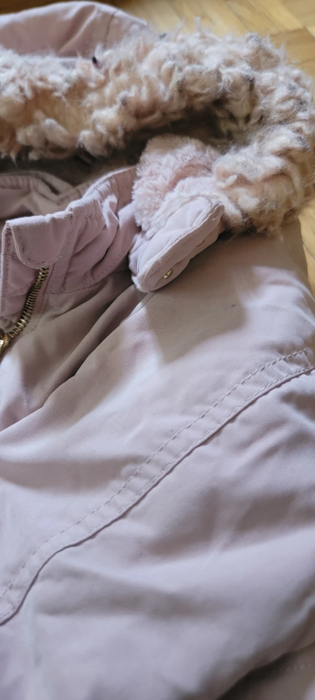 H&M Kids Pink Parka Jacket - Size 2-3Y - photo 3
