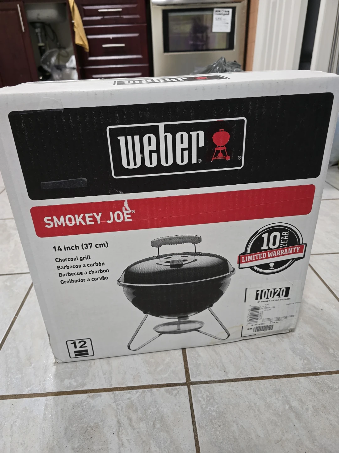 Weber Smokey Joe 14 inch Charcoal Grill