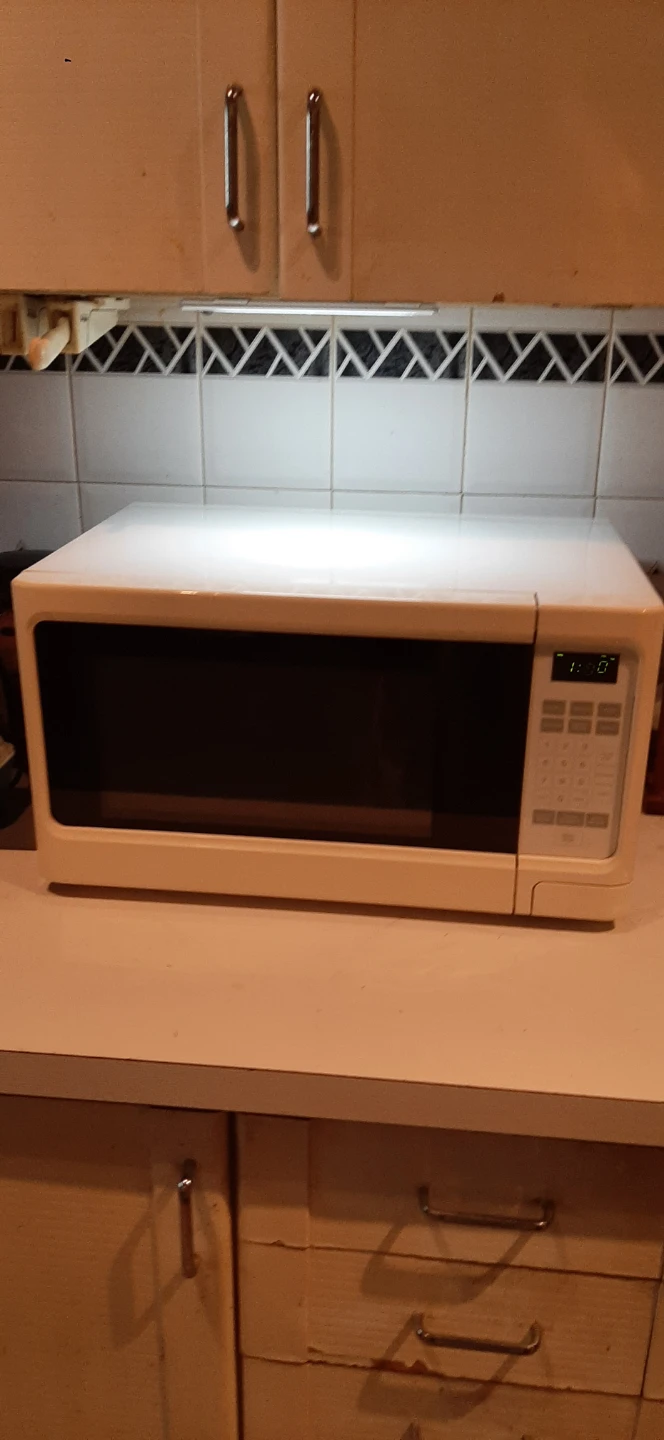 White Microwave Oven