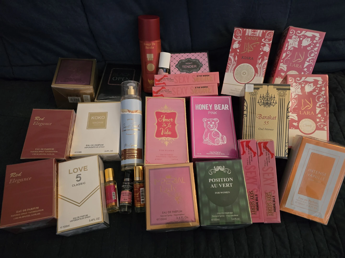 Assorted Lot of Women's Perfume