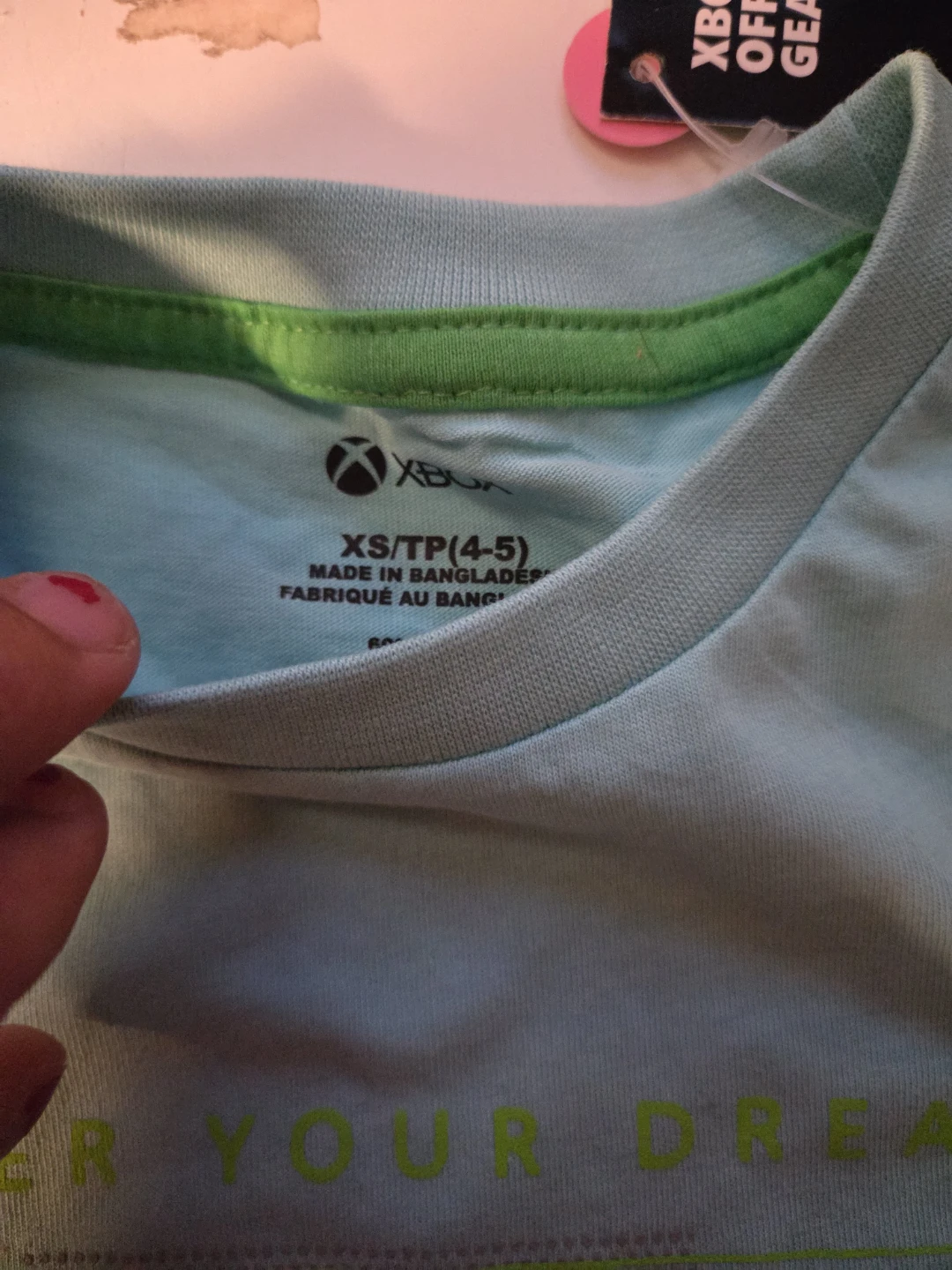 Xbox T-Shirt Size XS/TP (4-5)