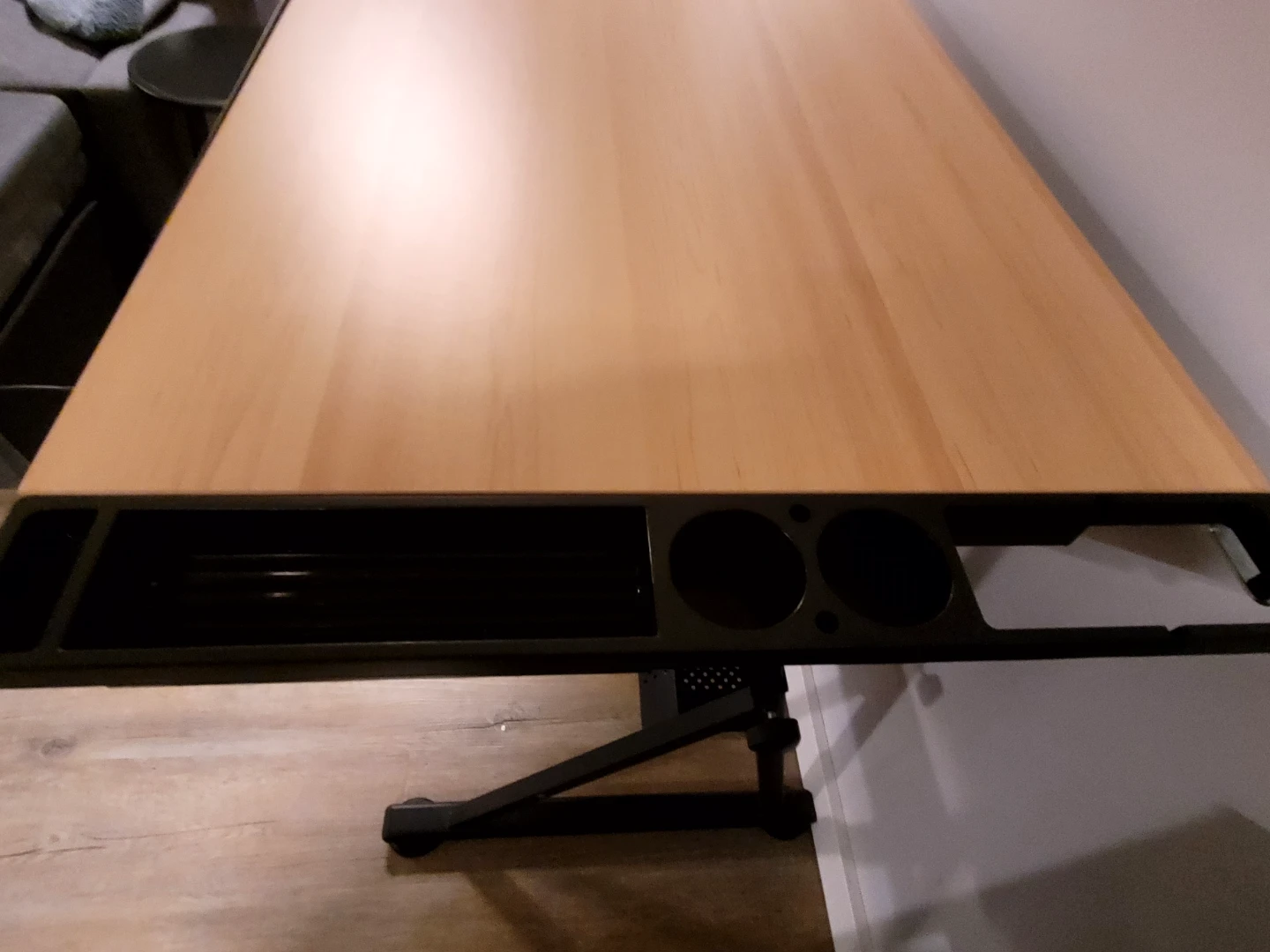 Adjustable Drafting Table with Drawers - photo 3