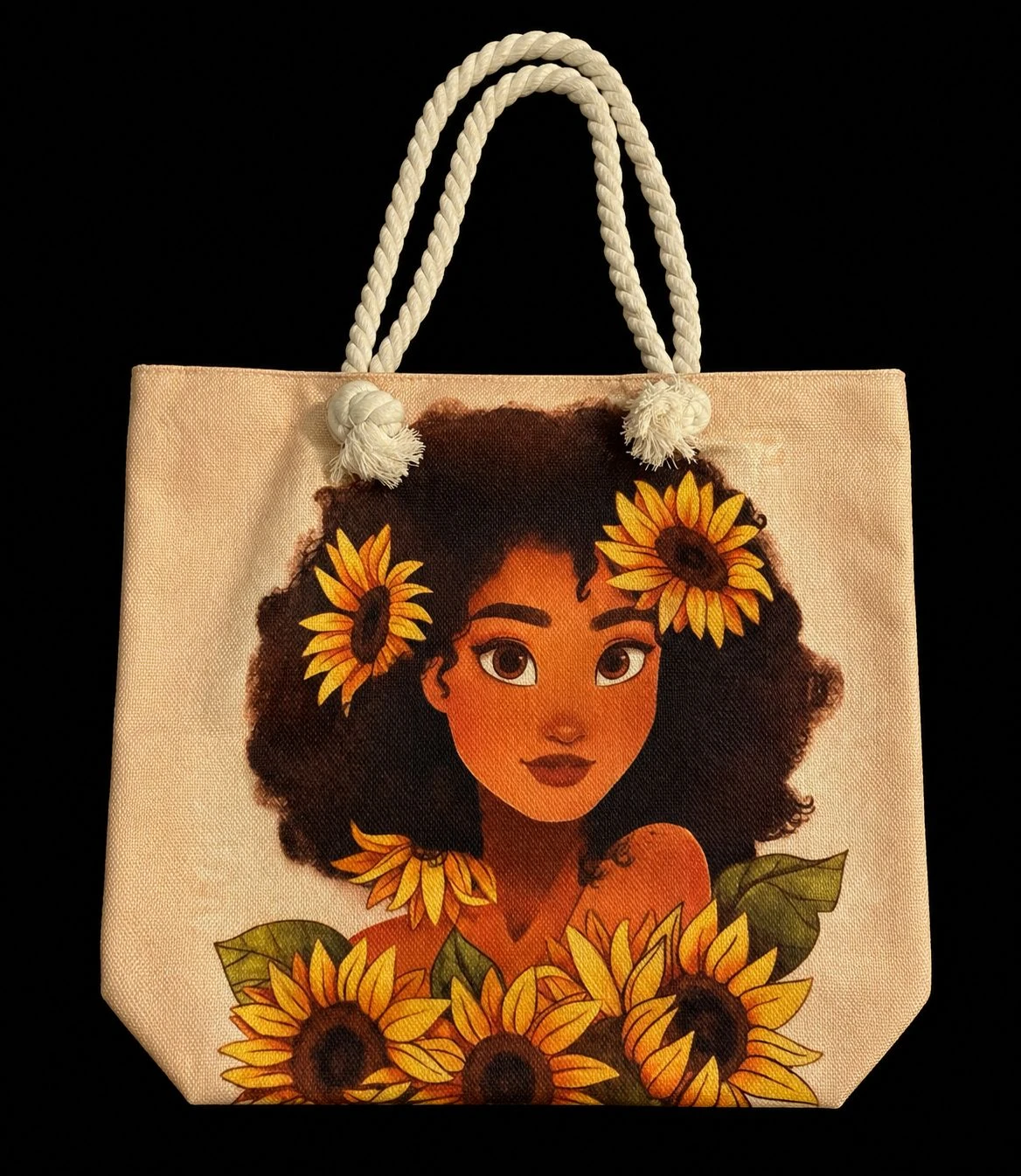 Tote Bag with Artistic Print - photo 4