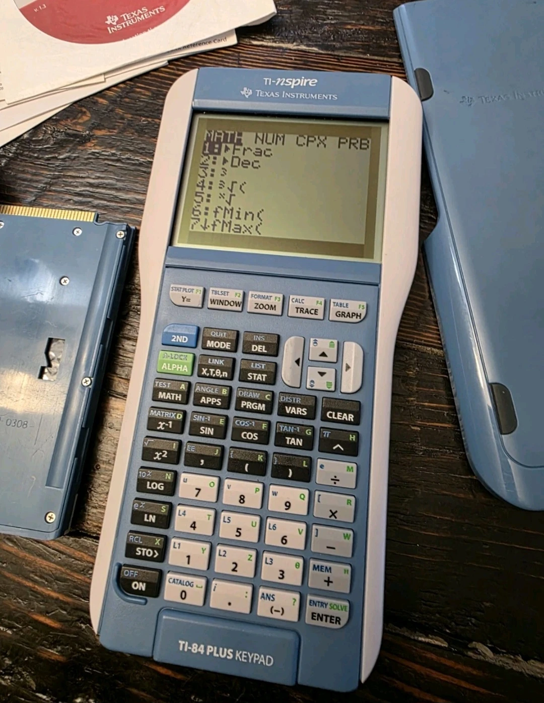 TI-nspire Graphing Calculator with TI-84 Plus KeyPad w/Books - photo 4