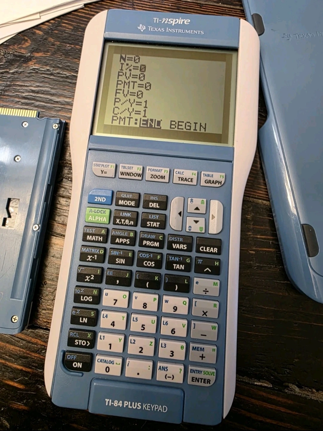 TI-nspire Graphing Calculator with TI-84 Plus KeyPad w/Books - photo 5