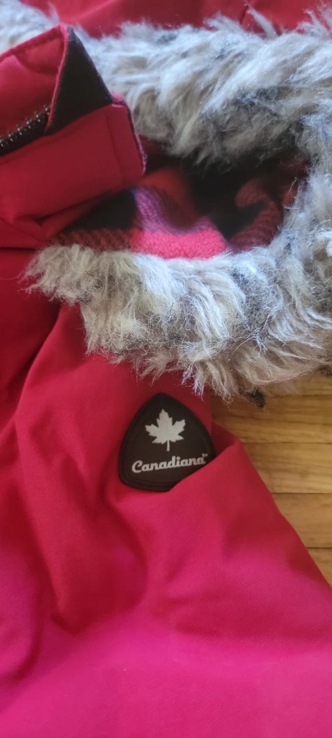 Canadiana Red Winter Jacket - Size 4T - photo 2